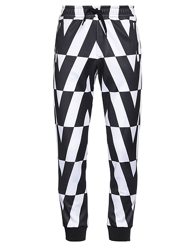 VALENTINO GARAVANI Pantalon Noir 100% Polyester, Polyamide, Élasthanne