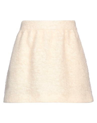 REDValentino Mini skirt Cream 55% Mohair wool, 41% Wool, 4% Polyamide