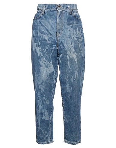 PINKO Denim trousers Blue 100% Cotton