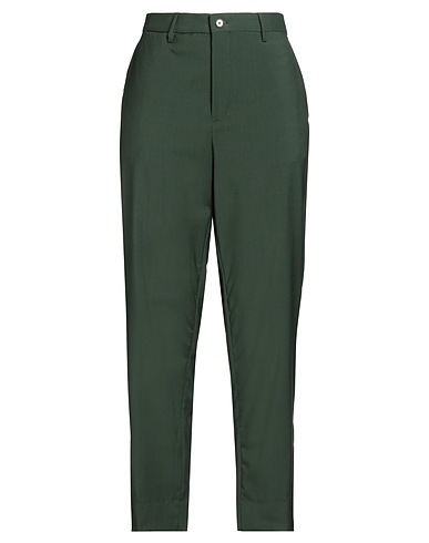 BRIGLIA 1949 Casual pants Dark green 100% Virgin Wool