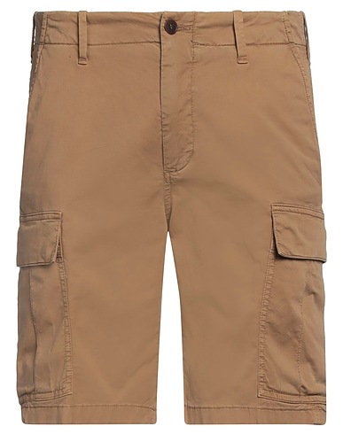 SPARVIERI Shorts & Bermuda Camel 97% Cotton, 3% Elastane