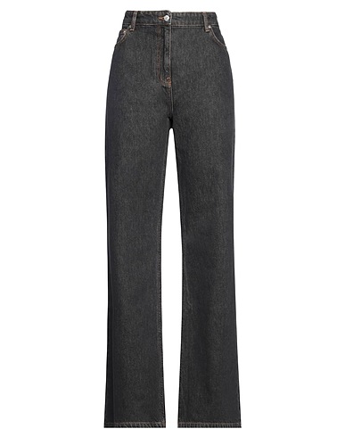 MOSCHINO JEANS Denim trousers Black 100% Cotton