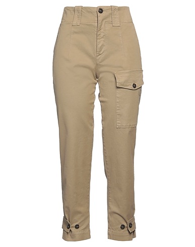 PINKO Casual pants Khaki 97% Cotton, 3% Elastane