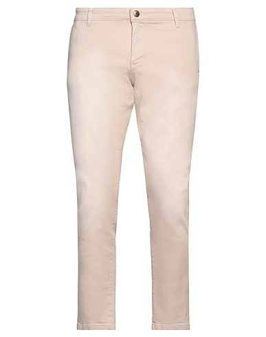 AT.P.CO Denim pants Beige 98% Cotton, 2% Elastane
