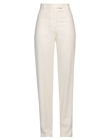 MVP WARDROBE Casual trouser Cream 70% Viscose, 30% Wool