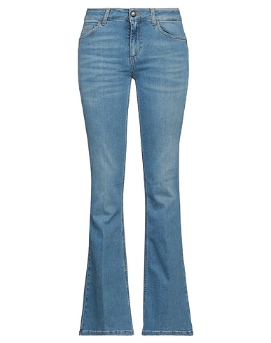 LIU •JO Denim trousers Blue 93% Cotton, 5% Polyester, 2% Elastane