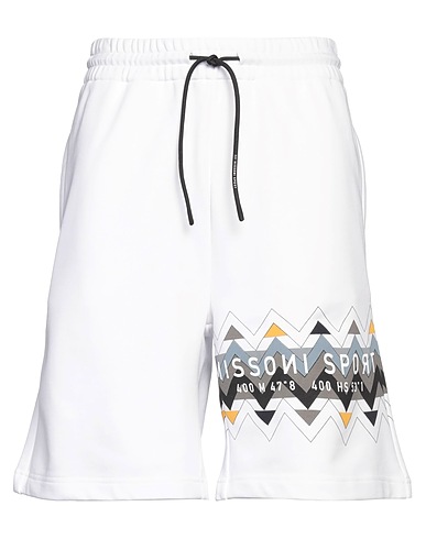 MISSONI Shorts & Bermuda Bianco 100% Cotone