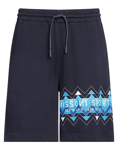 MISSONI Shorts & Bermuda Blu navy 100% Cotone