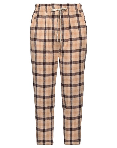 M&S Casual trouser Camel 50% Polyacrylic, 25% Polyester, 20% Wool, 5% Other Fibres