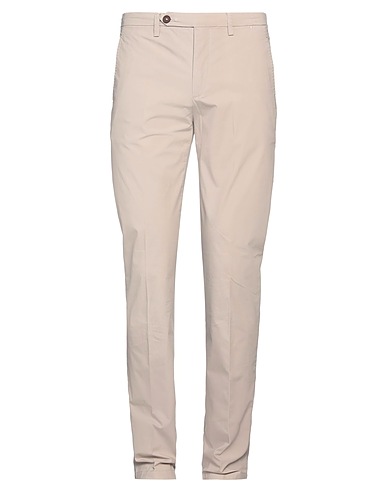 SPARVIERI Casual pants Light grey 97% Cotton, 3% Elastane