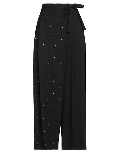 ALYSI Pantalone CHOCOLAT Nero 53% Poliestere, 43% Lana Vergine, 4% Elastan