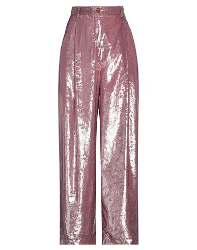 ALYSI Casual trouser CHOCOLAT Antique rose 100% Polyester