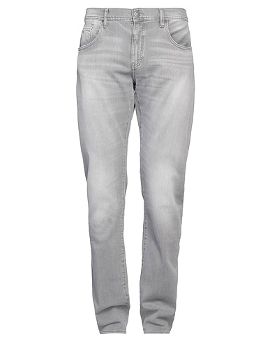 ARMANI EXCHANGE Denim trousers Grey 79% Cotton, 20% Polyester, 1% Elastane