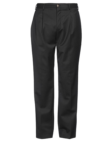 PT Torino Casual pants Black 54% Polyester, 44% Wool, 2% Elastane