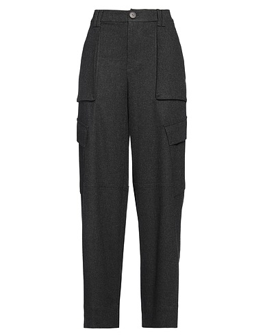 VINCE. Cargo Charcoal 34% Polyester, 33% Viscose, 32% Wool, 1% Elastane