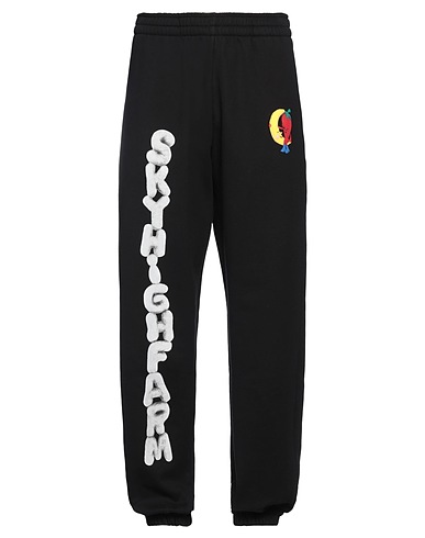 SKY HIGH FARM Pantalone Nero 50% Cotone organico, 50% Cotone riciclato