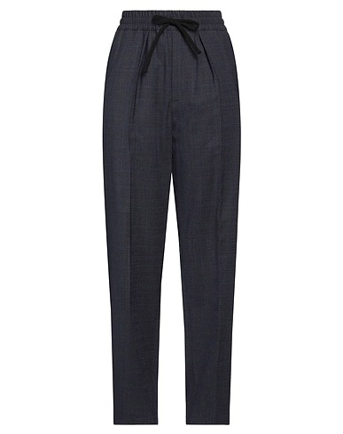 MARANT ÉTOILE Casual trouser Midnight blue 98% Wool, 2% Elastane