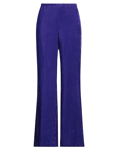 FORTE_FORTE Pantalone Viola 100% Viscosa