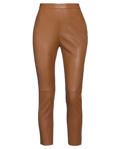 SWORD 6.6.44 Pantalone Cammello 100% Pelle