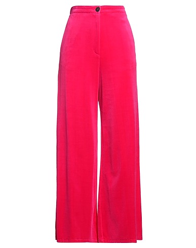 FORTE_FORTE Casual pants Fuchsia 80% Cotton, 20% Polyester