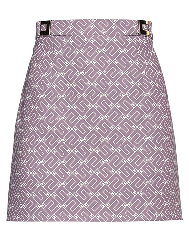 ELISABETTA FRANCHI Minigonna Tortora 95% Poliestere, 5% Elastan