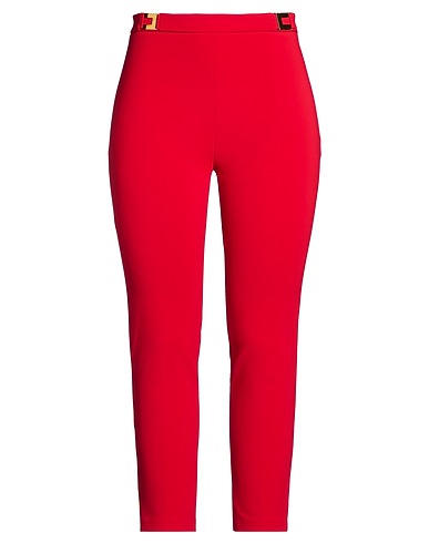 ELISABETTA FRANCHI Casual trouser BORDEAUX 96% Polyester, 4% Elastane