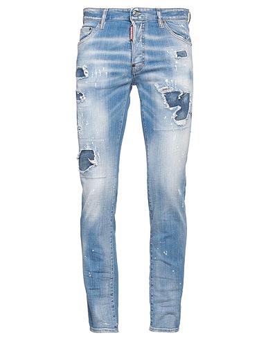 DSQUARED2 Denim trousers Blue 98% Cotton, 2% Elastane