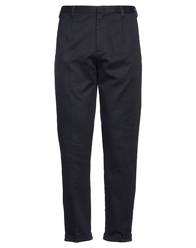EMPORIO ARMANI Casual trouser Midnight blue 99% Cotton, 1% Elastane