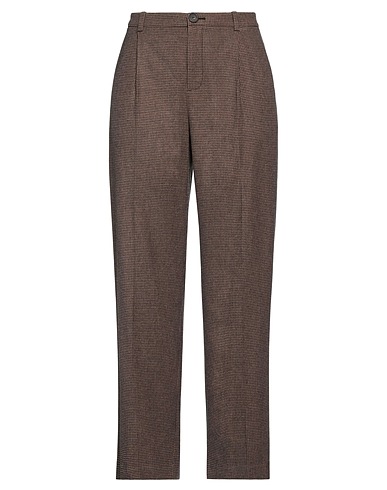 VINCE. Casual pants Brown 34% Polyester, 33% Viscose, 32% Wool, 1% Elastane
