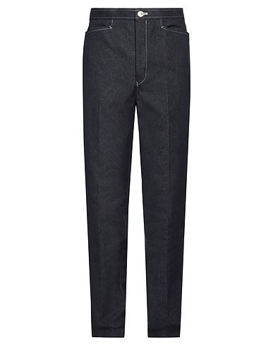 THOM BROWNE Denim trousers Blue 100% Cotton