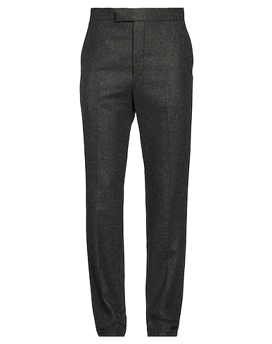 THOM BROWNE Casual pants Dark green 100% Wool
