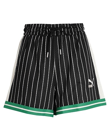PUMA Shorts & Bermuda T7 FOR THE FANBASE Mesh Shorts
 Black 100% Polyester