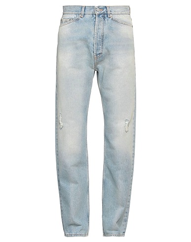 PALM ANGELS Denim trousers Blue 100% Cotton