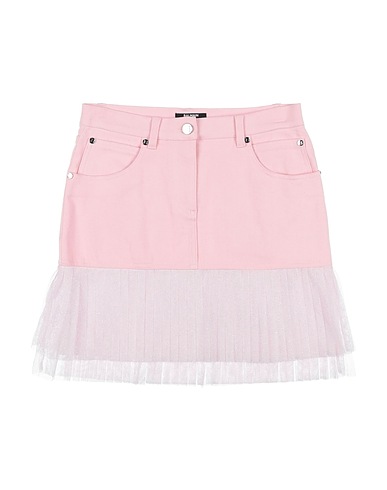 BALMAIN Skirt Pink 92% Cotton, 6% Modal, 2% Elastane, Polyester