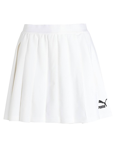 PUMA Mini skirt Classics pleated skirt
 White 89% Polyester, 11% Elastane