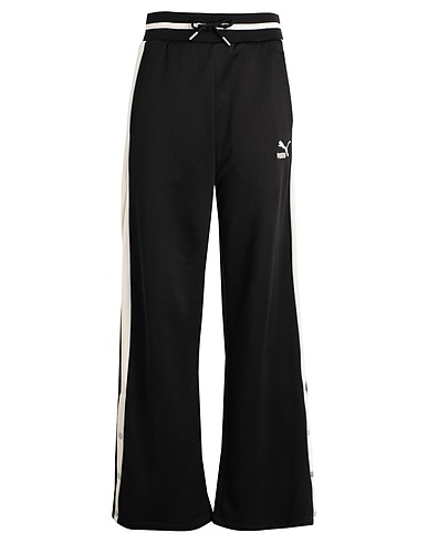 PUMA Casual pants T7 FOR THE FANBASE Relaxed Track Pants PT
 Black 59% Polyester, 41% Cotton