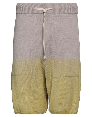 MONCLER + RICK OWENS Shorts & Bermuda Grey 100% Cashmere