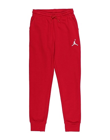 JORDAN Pantalone JDB MJ ESSENTIALS FT PANT
 Rosso 60% Cotone, 40% Poliestere