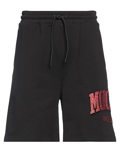 MONCLER Shorts & Bermuda Black 100% Cotton