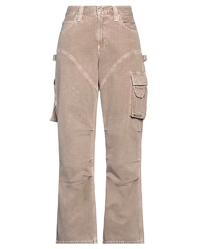 AGOLDE Denim trousers Khaki 100% Organic cotton