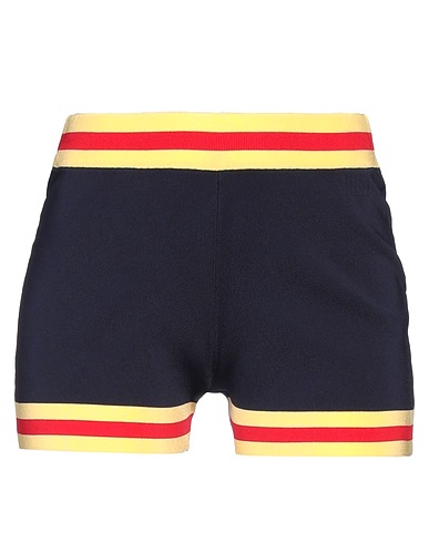 RABANNE Shorts & Bermuda Midnight blue 80% Viscose, 18% Polyamide, 2% Elastane