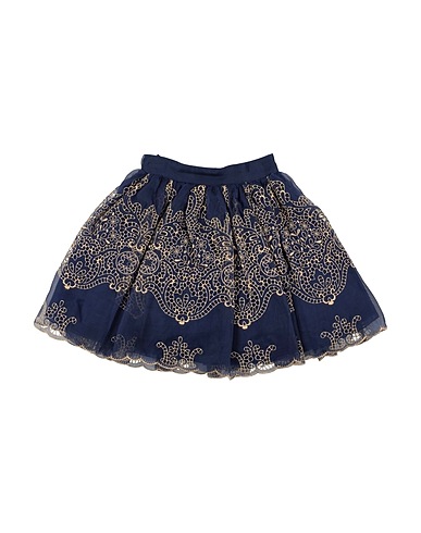 ELIE SAAB Skirt Navy 70% Silk, 20% Viscose, 10% Polyester