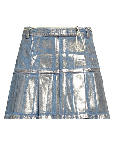 CORMIO Denim skirt Blue 100% Cotton