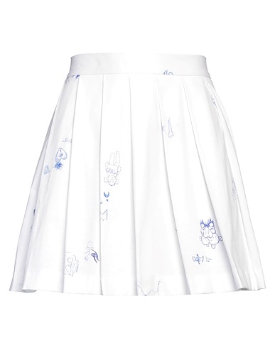 VETEMENTS Minigonna Bianco 100% Cotone