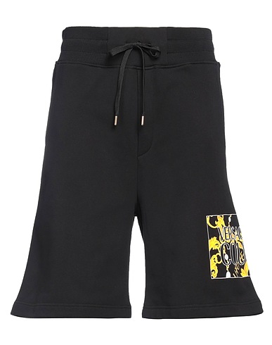 VERSACE JEANS COUTURE Activewear Black 100% Cotton