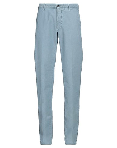 INCOTEX Chinos INCOTEX SLACKS BY SLOWEAR BLU CHIARO 97% Cotton, 3% Elastane