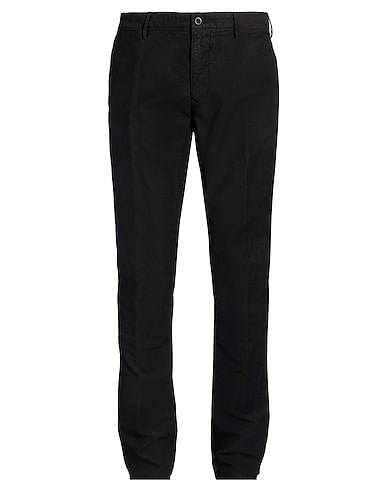 INCOTEX Casual pants INCOTEX SLACKS BY SLOWEAR NERO 97% Cotton, 3% Elastane