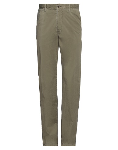 INCOTEX Casual trouser INCOTEX SLACKS BY SLOWEAR KHAKI 97% Cotton, 3% Elastane