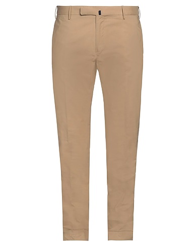 INCOTEX Pantalone Cammello 71% Cotone, 27% Lino, 2% Elastan