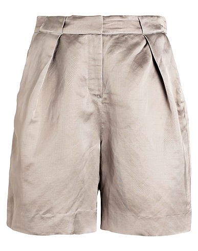 CALVIN KLEIN Shorts & Bermuda Taupe 56% Viscose, 44% Linen